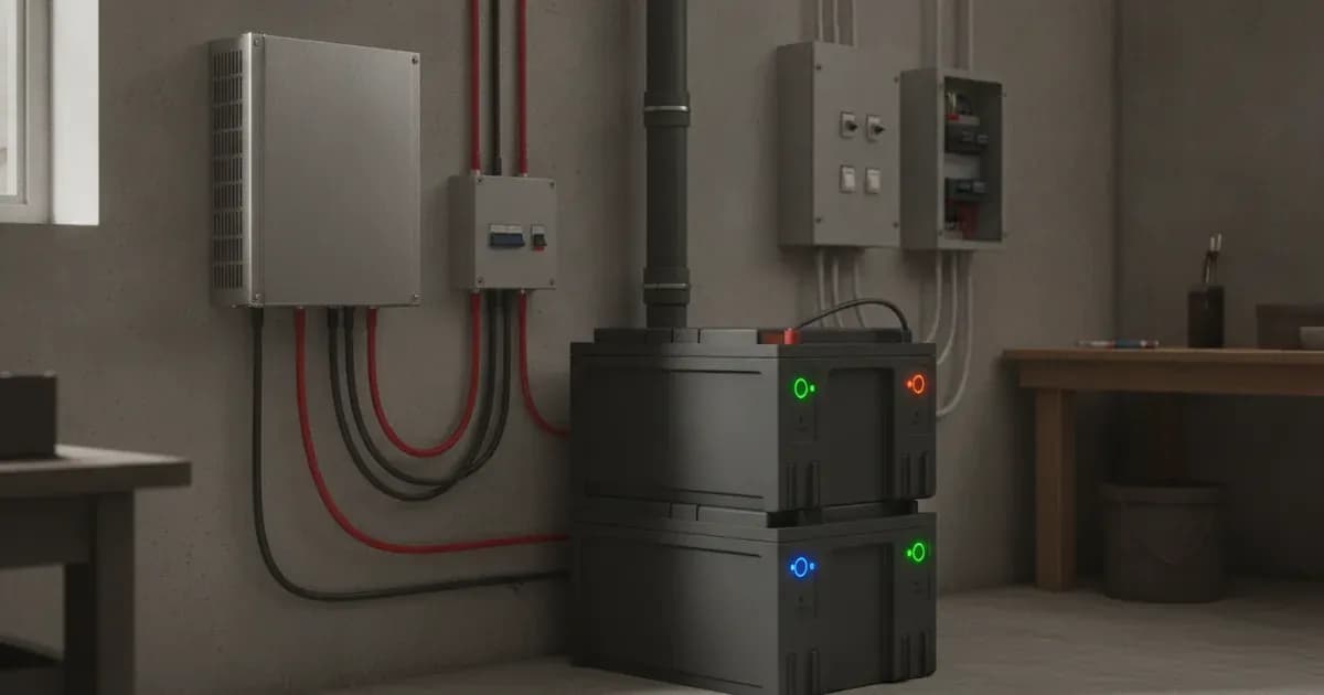 Technical illustration for Victron Energy and Freedom Won LiTE Battery Setup Guide — SolarNevs spec card