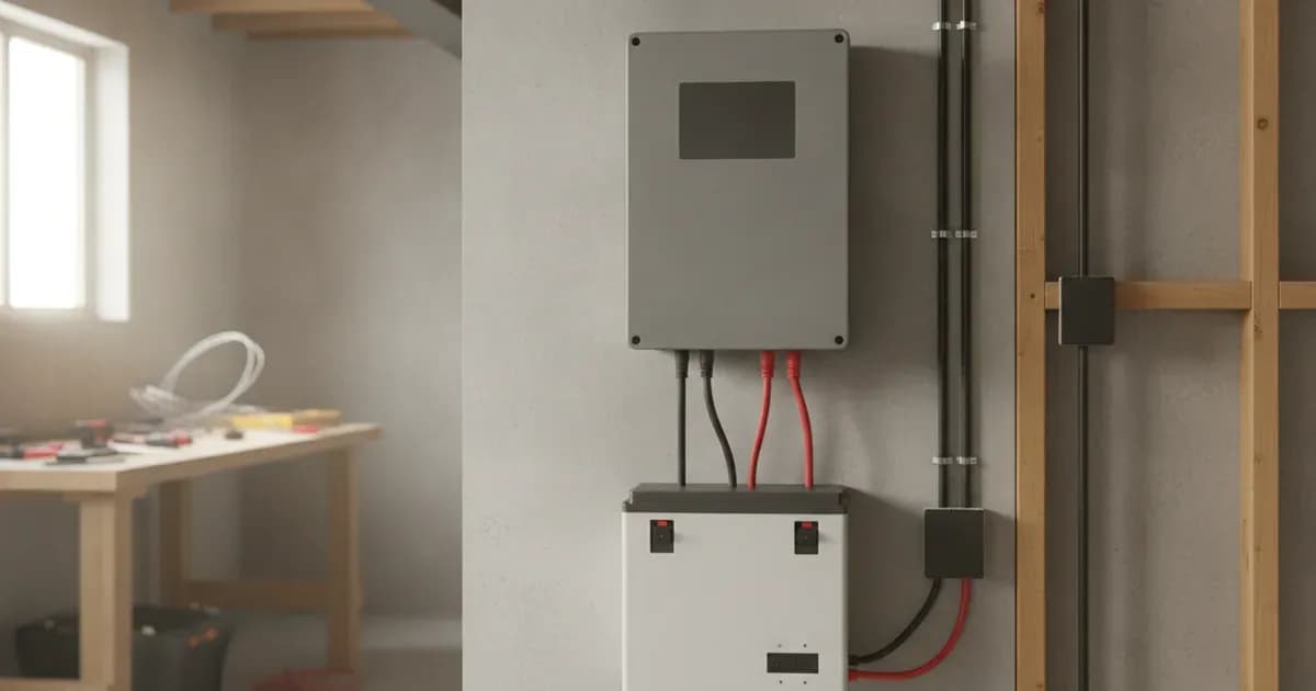 Photo of a Victron GX device connected to a Soluna battery — SolarNevs spec card