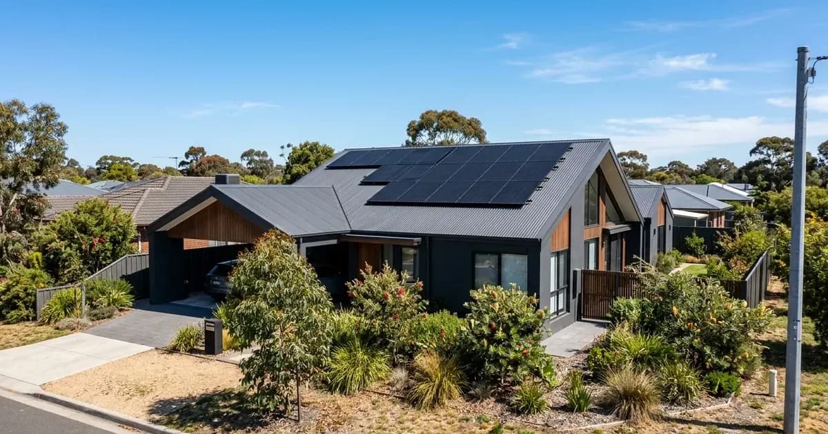 7kW residential solar panel installation on a Colorbond metal roof in suburban Australia — SolarNevs spec card