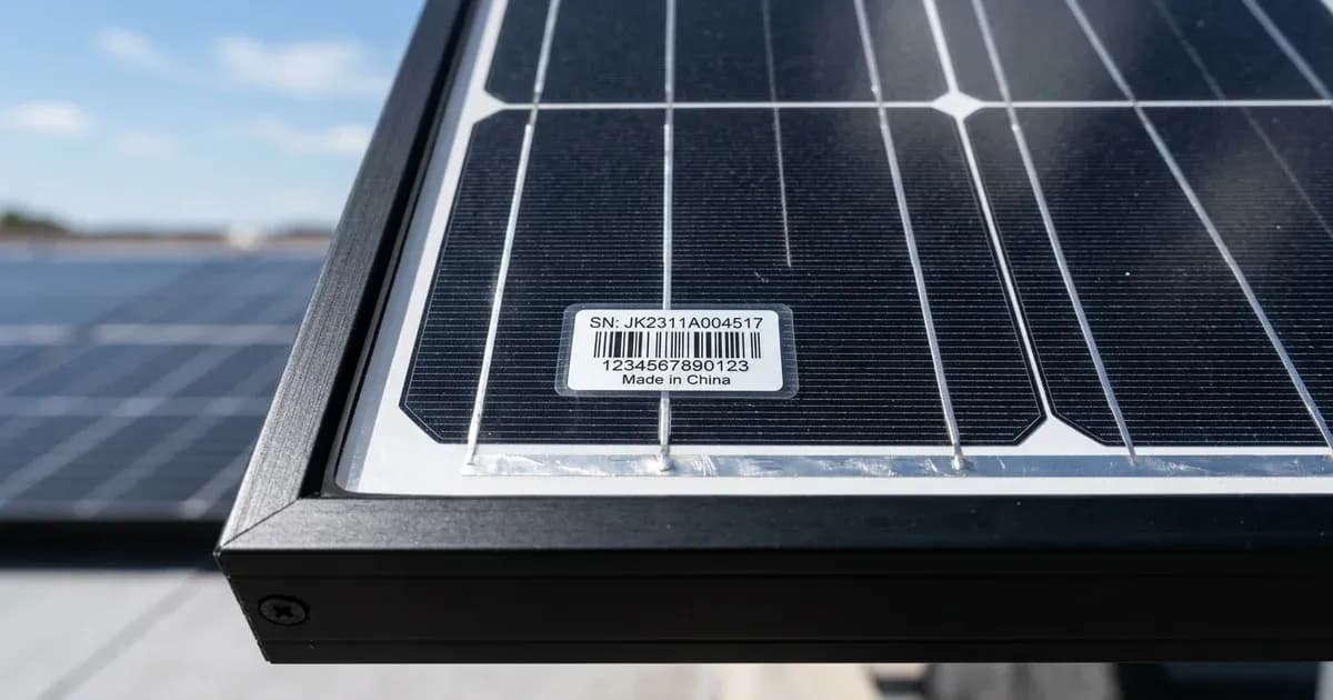 Jinko Panel Verification Guide: Spot a Fake Tiger Neo — SolarNevs spec card