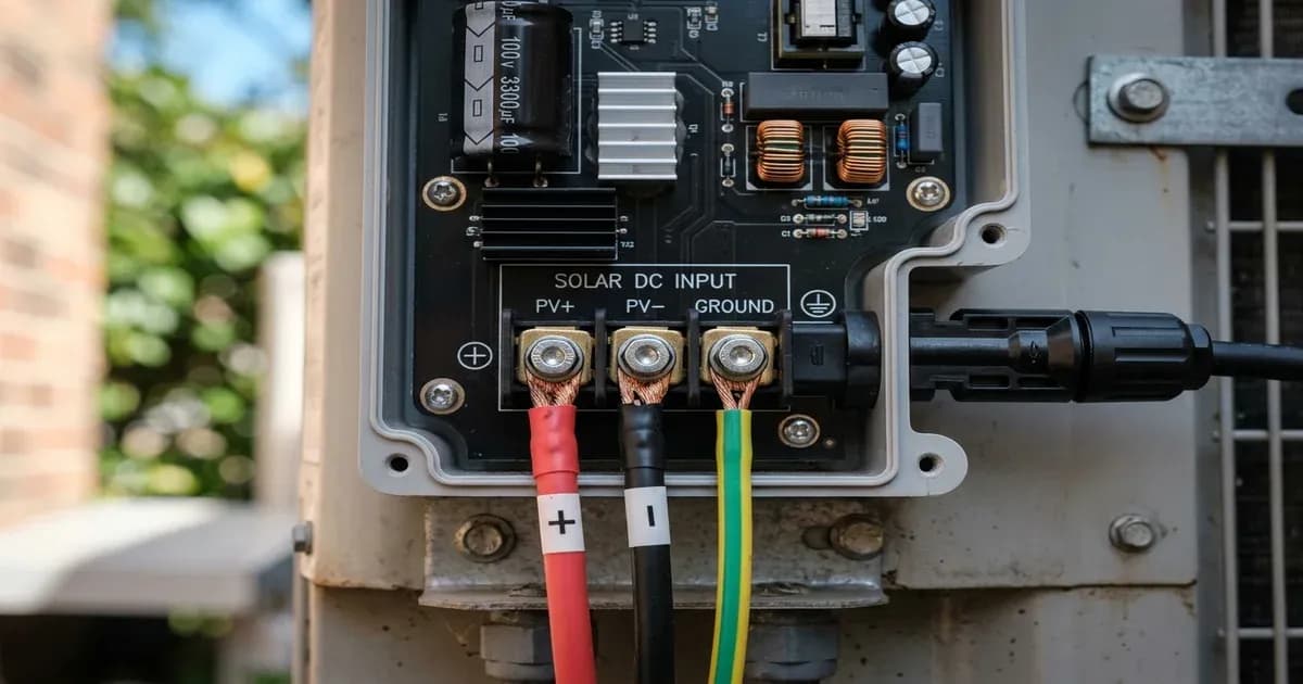 Solar air conditioner unit connection details in Pakistan — SolarNevs spec card