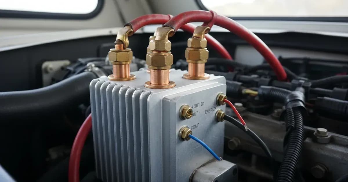 Victron Argodiode Battery Isolator Setup and Compensation Wiring Guide — SolarNevs spec card