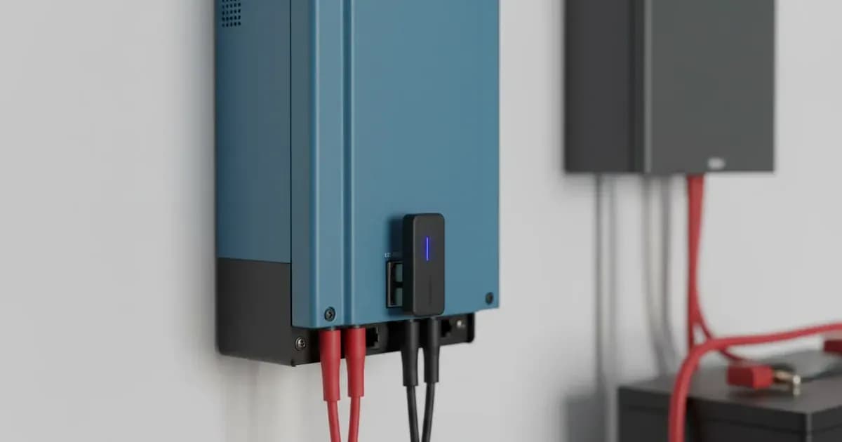 Victron VE.Bus Smart Dongle: Bluetooth Setup — SolarNevs spec card