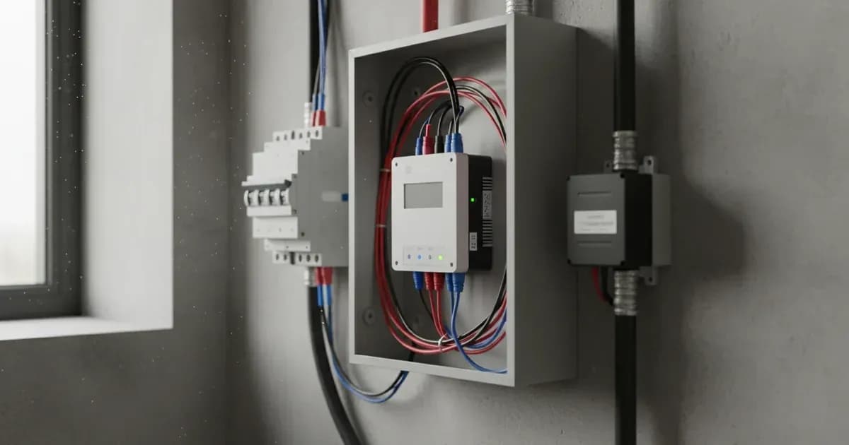 the product in a realistic installed setting, natural light, no text or logos — SolarNevs spec card