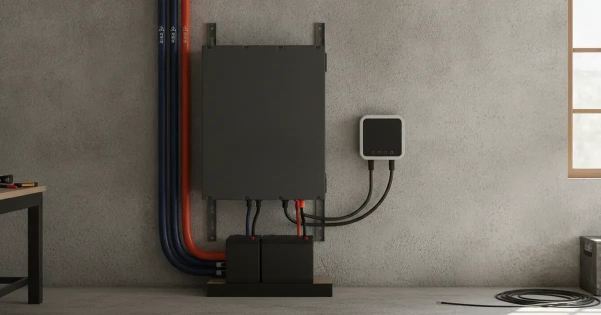Victron Inverter RS Smart Solar 48/6000: Setup & Wiring — SolarNevs spec card