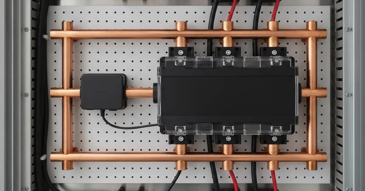 Victron Lynx Distributor Modular DC Busbar Setup Guide — SolarNevs spec card