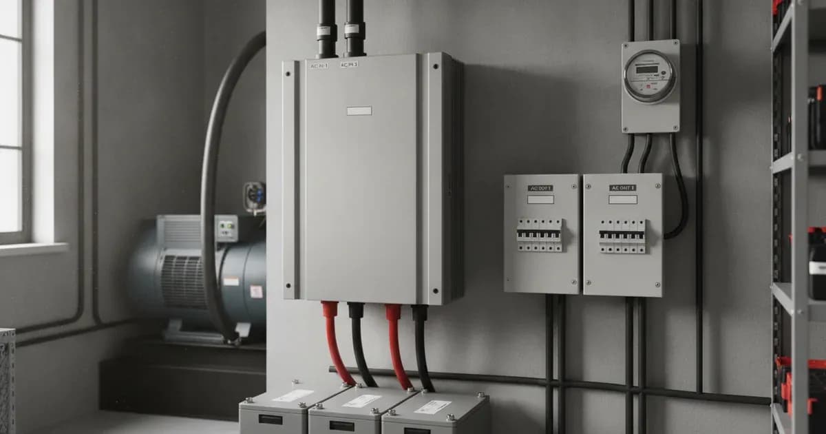 Victron Quattro-II 230V: Inverter/Charger Setup — SolarNevs spec card