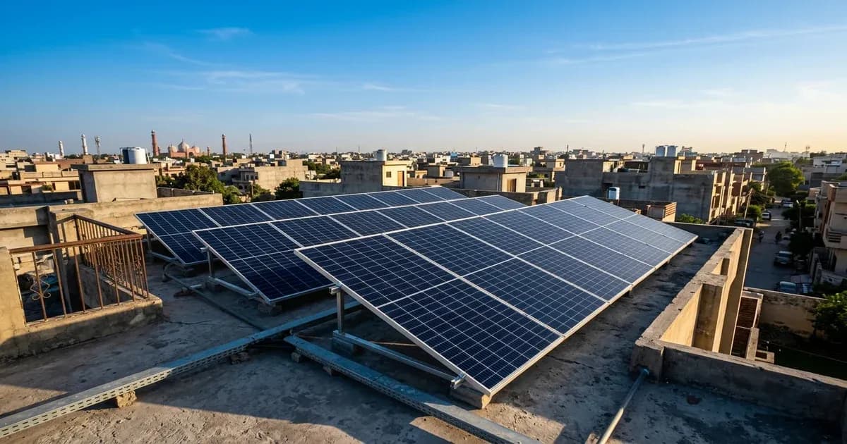 Astronergy solar panels installed on a residential concrete rooftop under warm sunlight — SolarNevs spec card