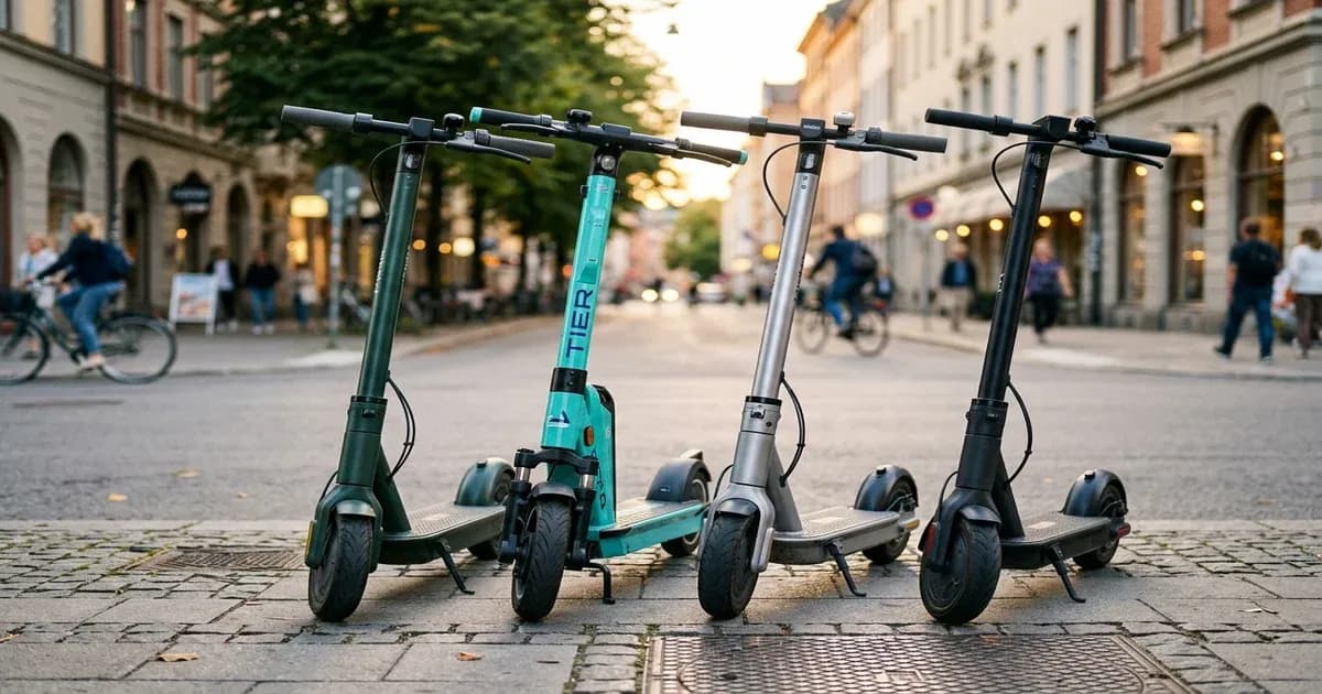 Best electric scooters parked on a city street in Pakistan — SolarNevs spec card
