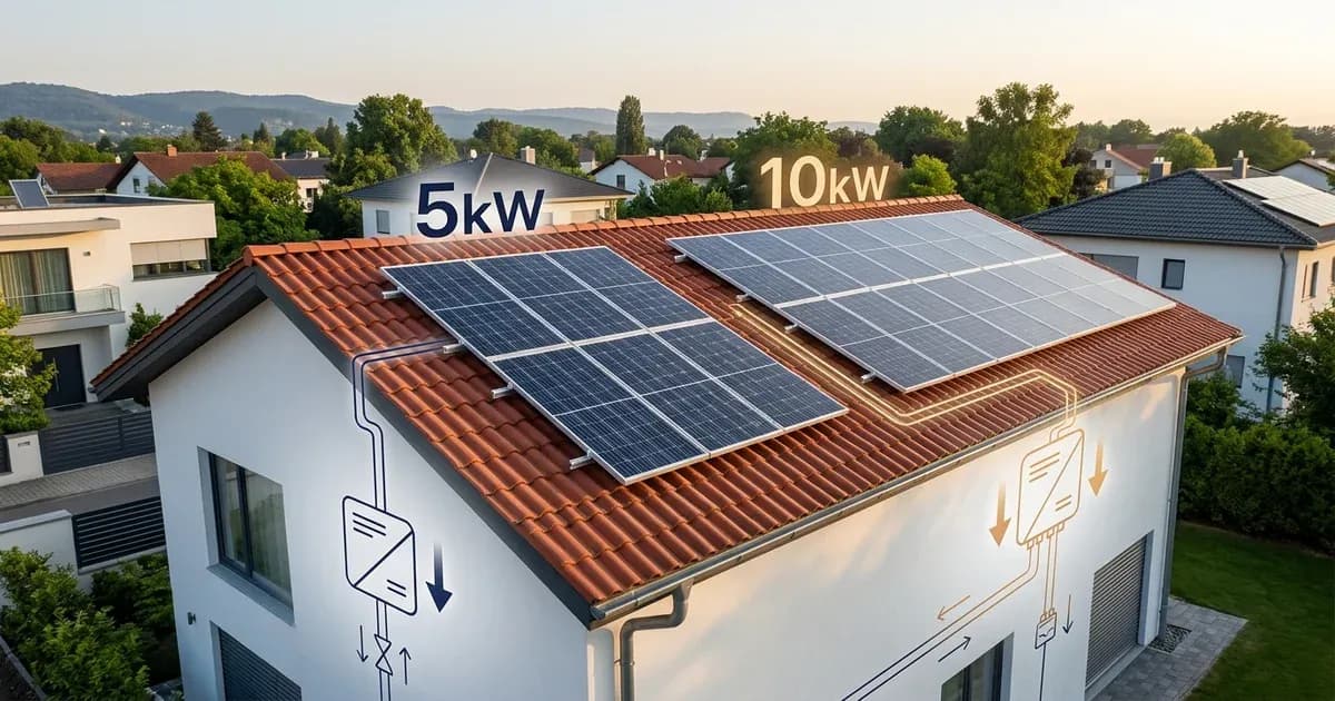 How Many Solar Panels Do You Need for a 5kW or 10kW System? — SolarNevs spec card