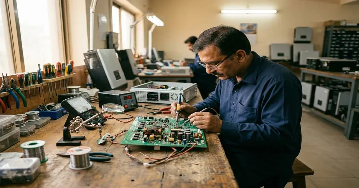 Solar inverter service center in Pakistan — SolarNevs spec card