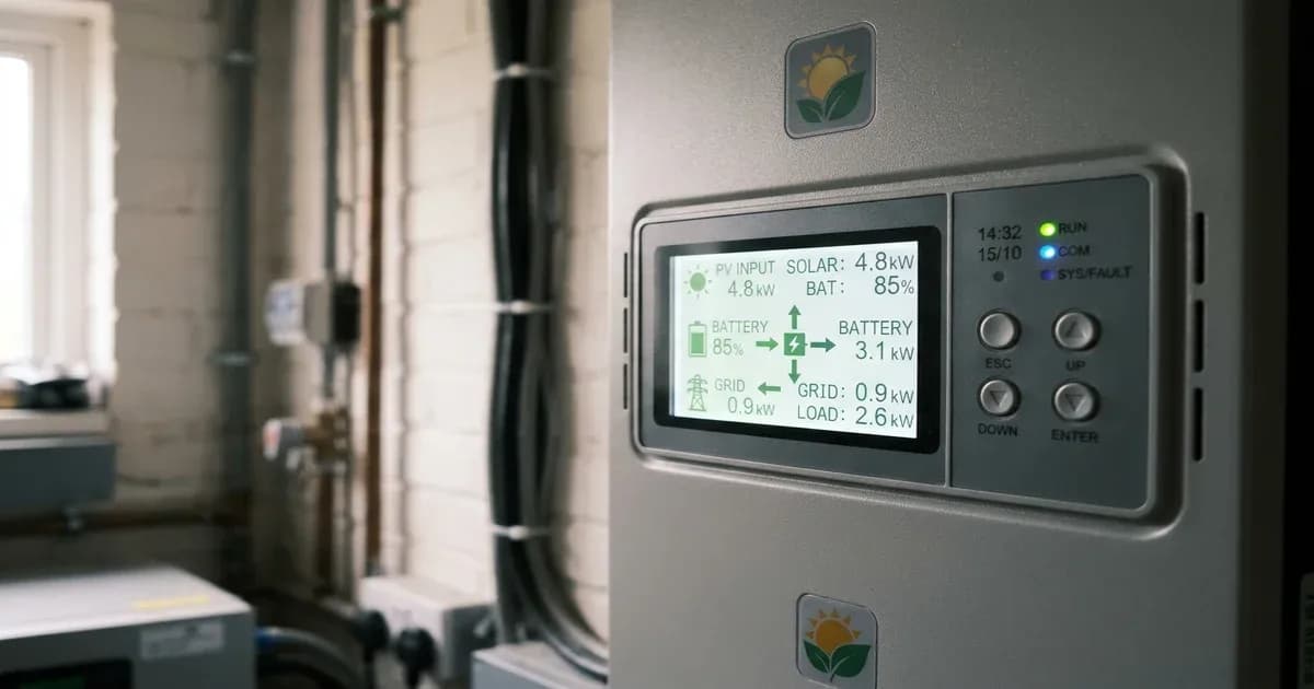 Load shedding schedules and solar battery sizing in Pakistan — SolarNevs spec card