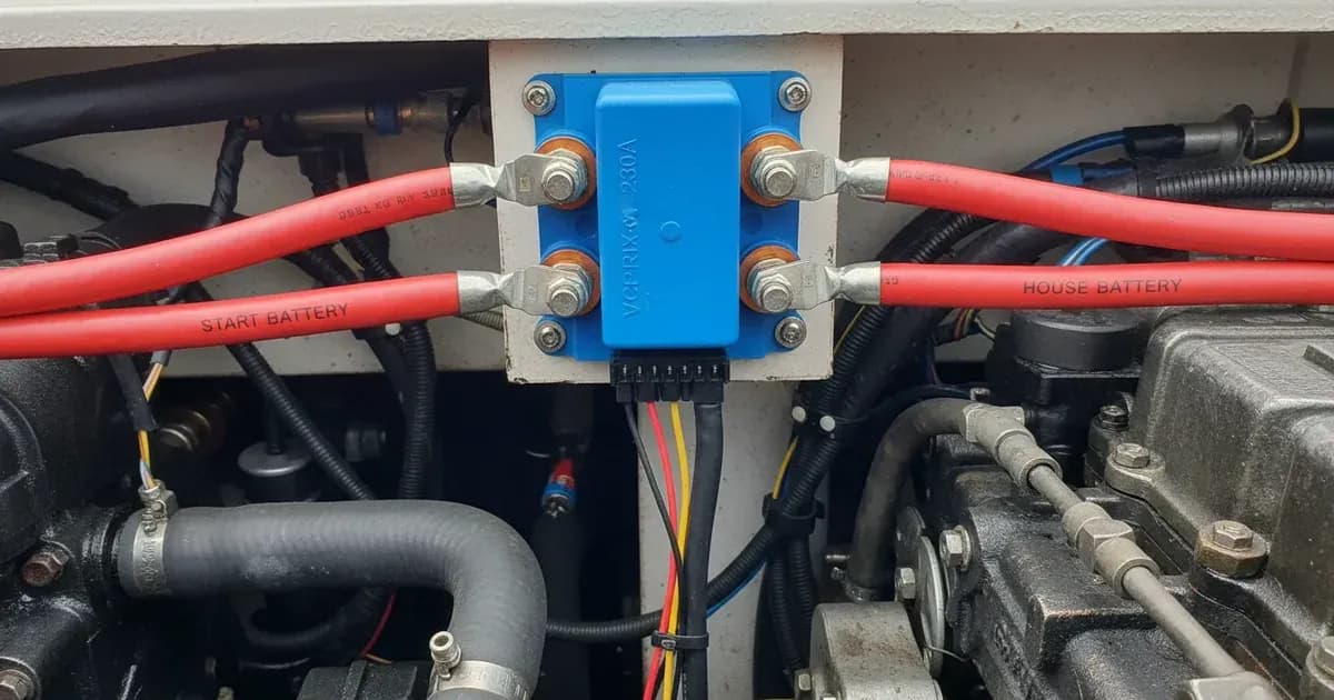 Victron Cyrix-ct Intelligent Battery Combiner Installation and Troubleshooting Guide — SolarNevs spec card
