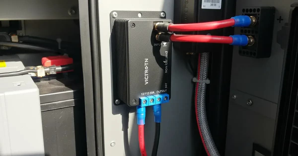 Victron Orion-Tr Non-Isolated DC-DC Converter Installation Guide — SolarNevs spec card