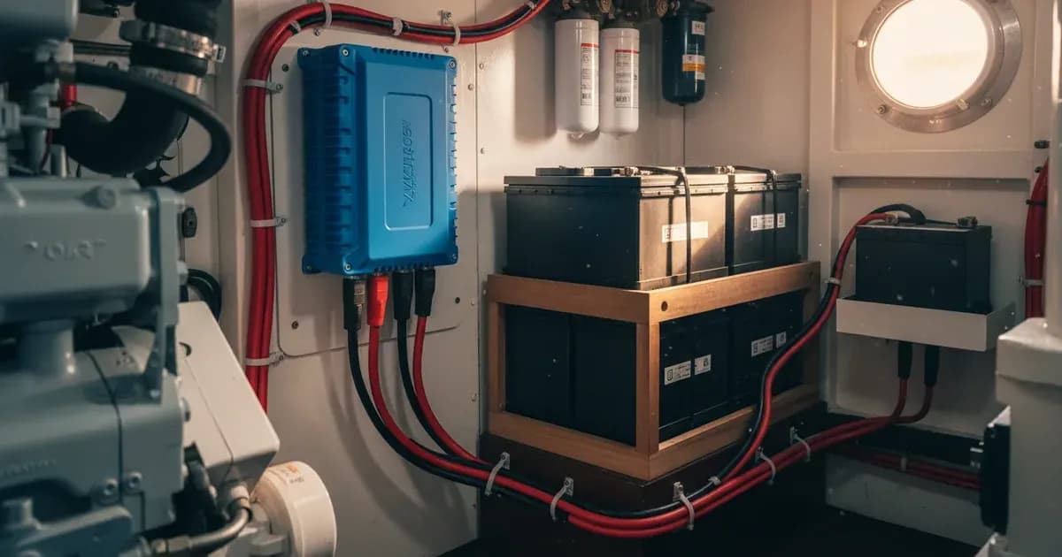 Victron Skylla-IP65 Battery Charger: Setup & Wiring — SolarNevs spec card