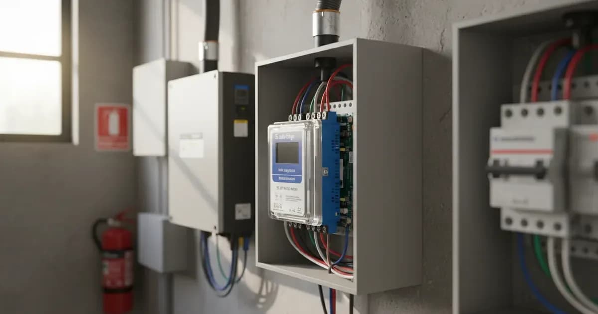 the product in a realistic installed setting, natural light, no text or logos — SolarNevs spec card